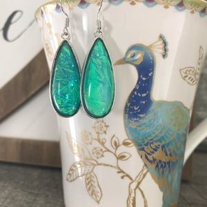 ⚡️LAST ONE⚡️Blue Iridescent Stone Drop Earrings
